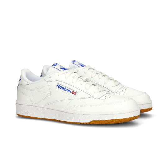 Zapatilla Reebok Club C 85 White-Royal-Gum