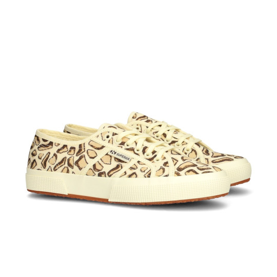Zapatilla Superga 2750 Jirafa Mujer Beige Natura