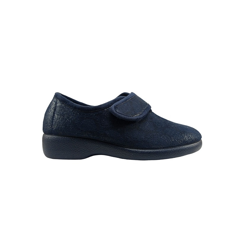 ZAPATILLA VELCRO ANCHO ESPECIAL. GARZON