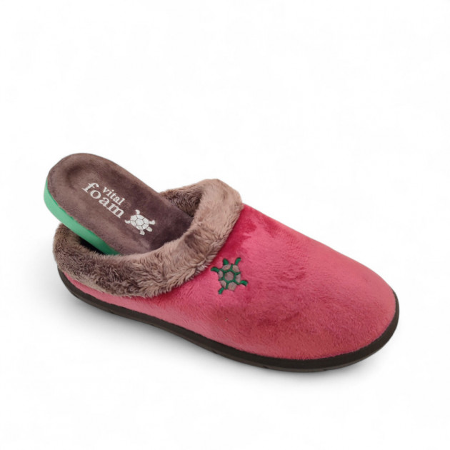 Zapatillas casa Vital Foam con plantilla extraíble muy blanda