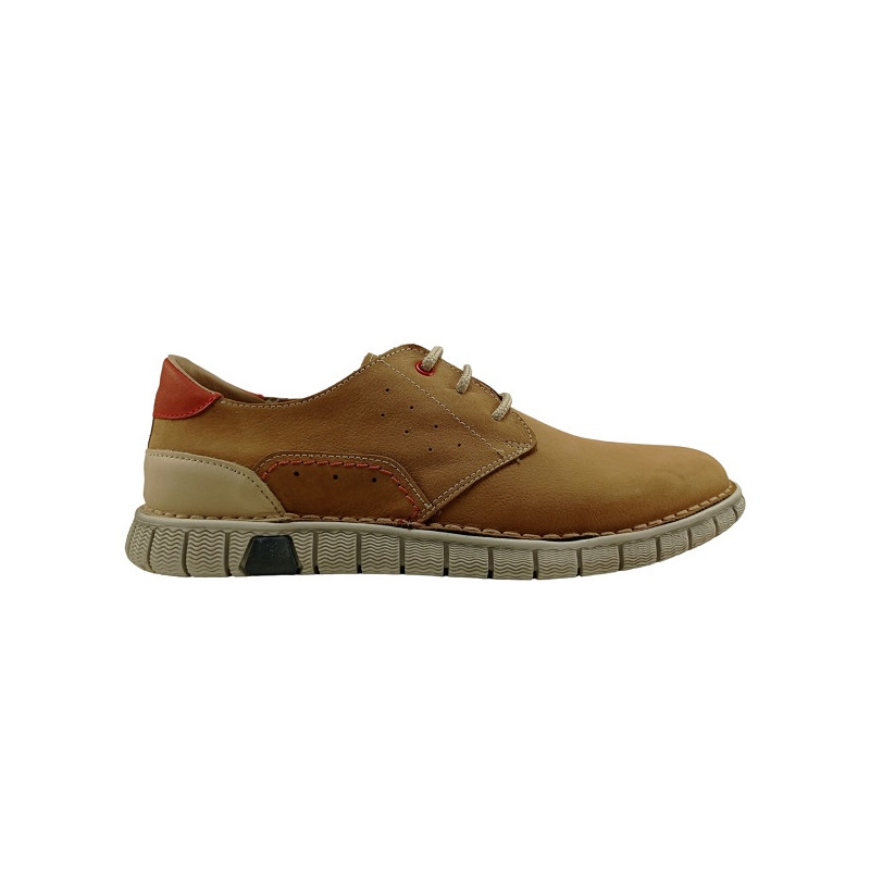 ZAPATO CASUAL CORDONES PIEL KOALA NOBUCK