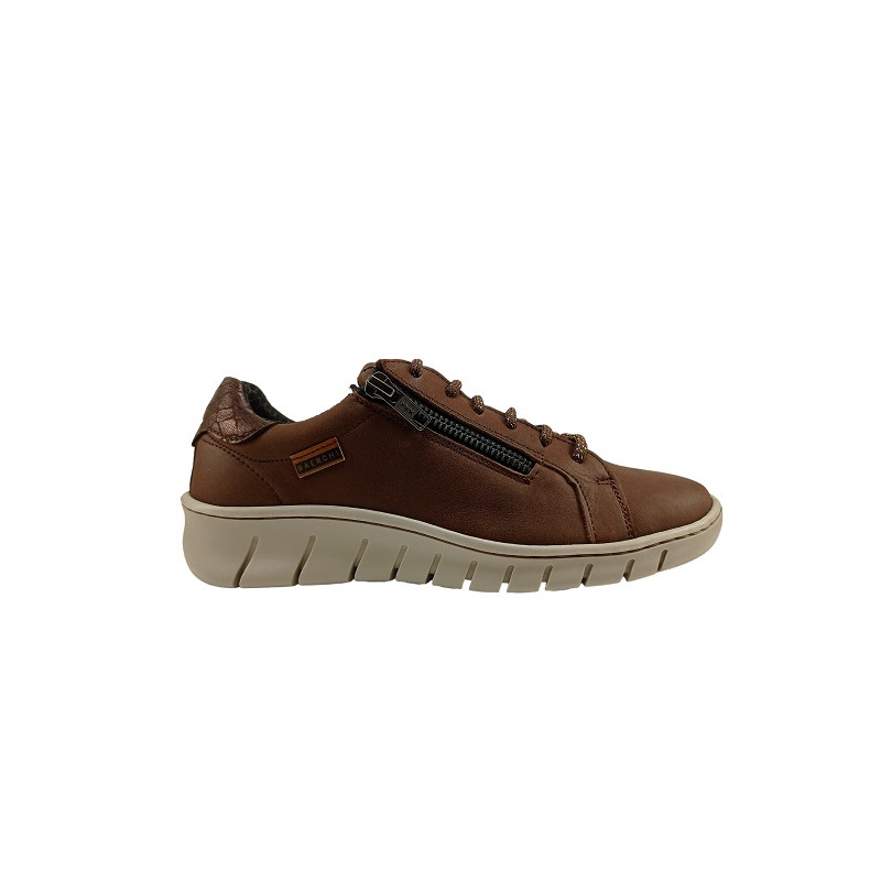 ZAPATO CASUAL MUJER CORDONES CREMALLERA