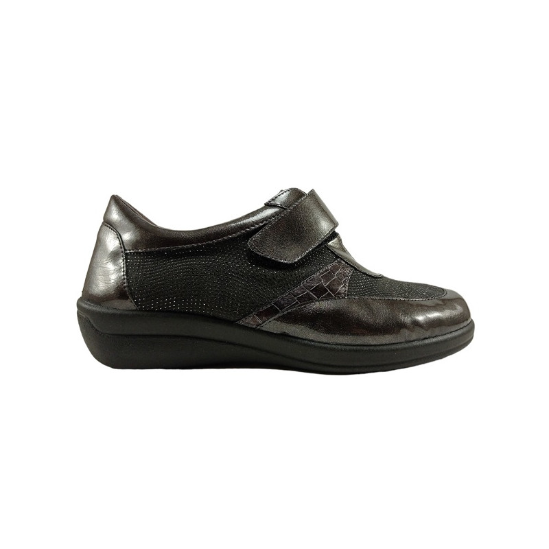 ZAPATO SPORT MUJER CON VELCRO