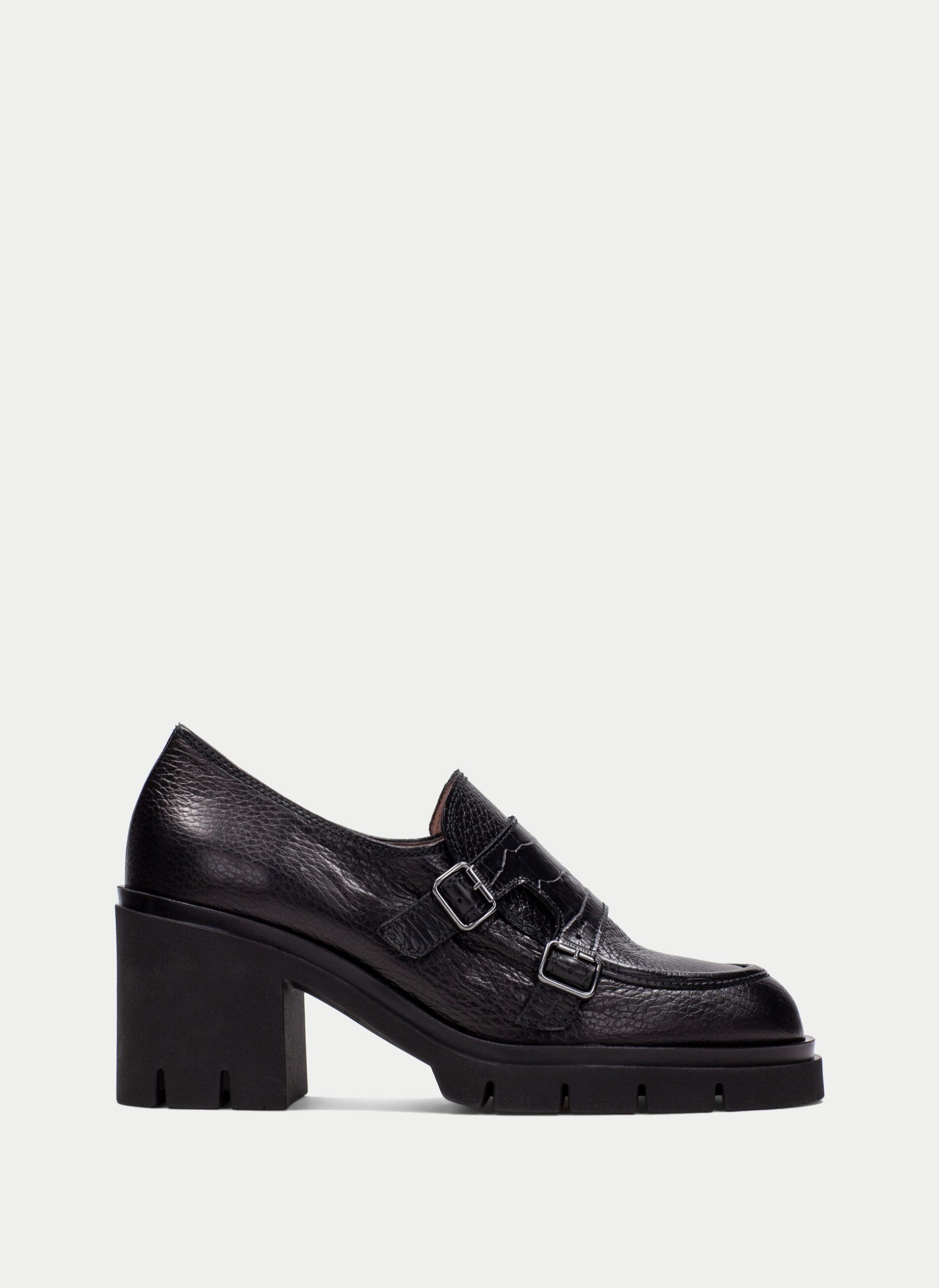 Zapatos Con Hebilla zurich negro-BHI254277