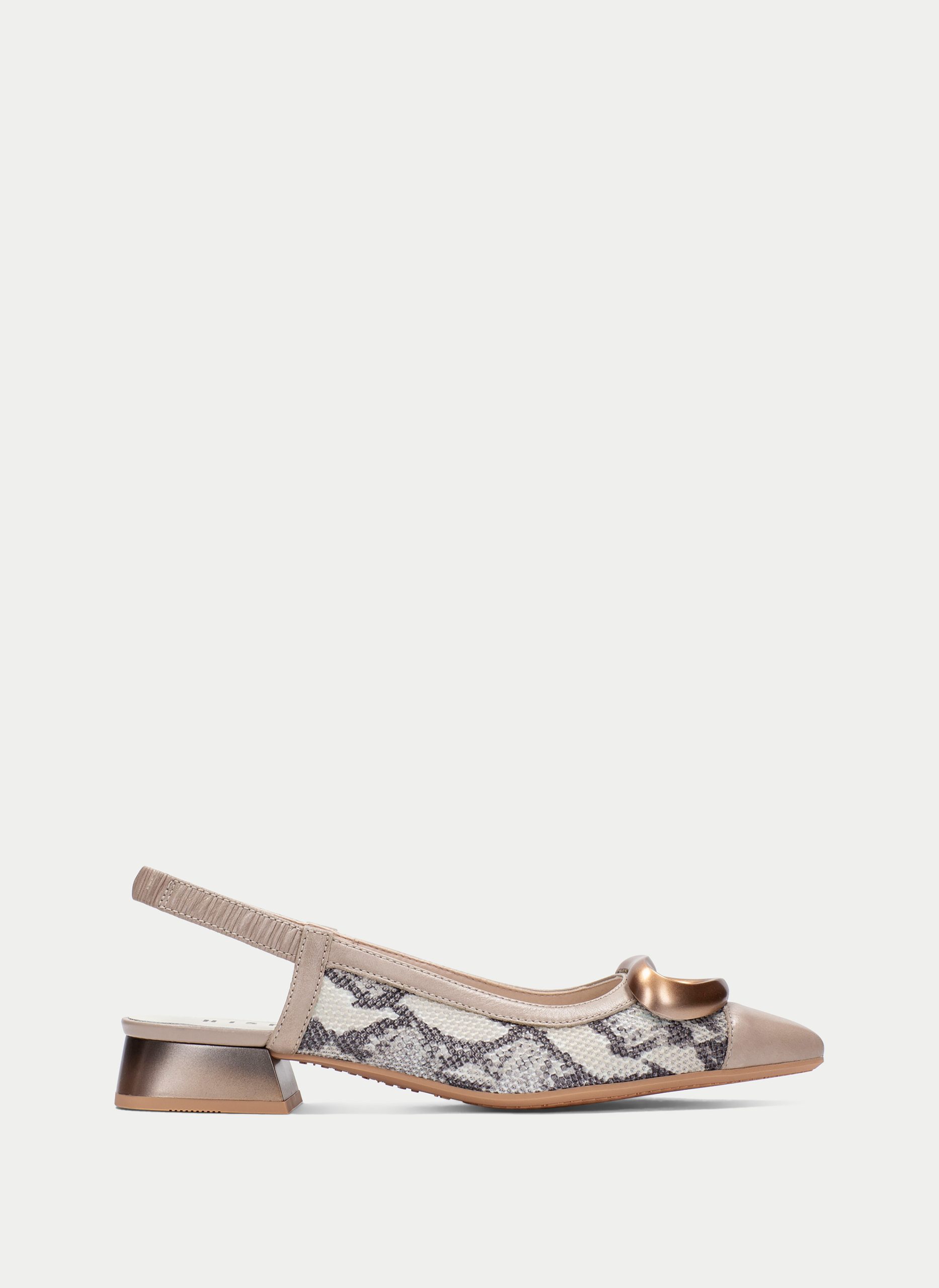 Zapato Plano dali python-taupe-SHV253955